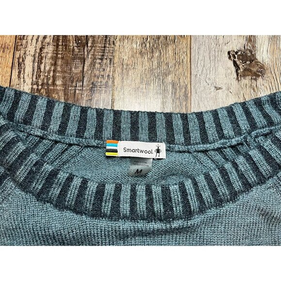 Smartwool Women's Ripple Creek Tunic Sweater Mediterranean Green Heather Medium - Picture 3 of 6